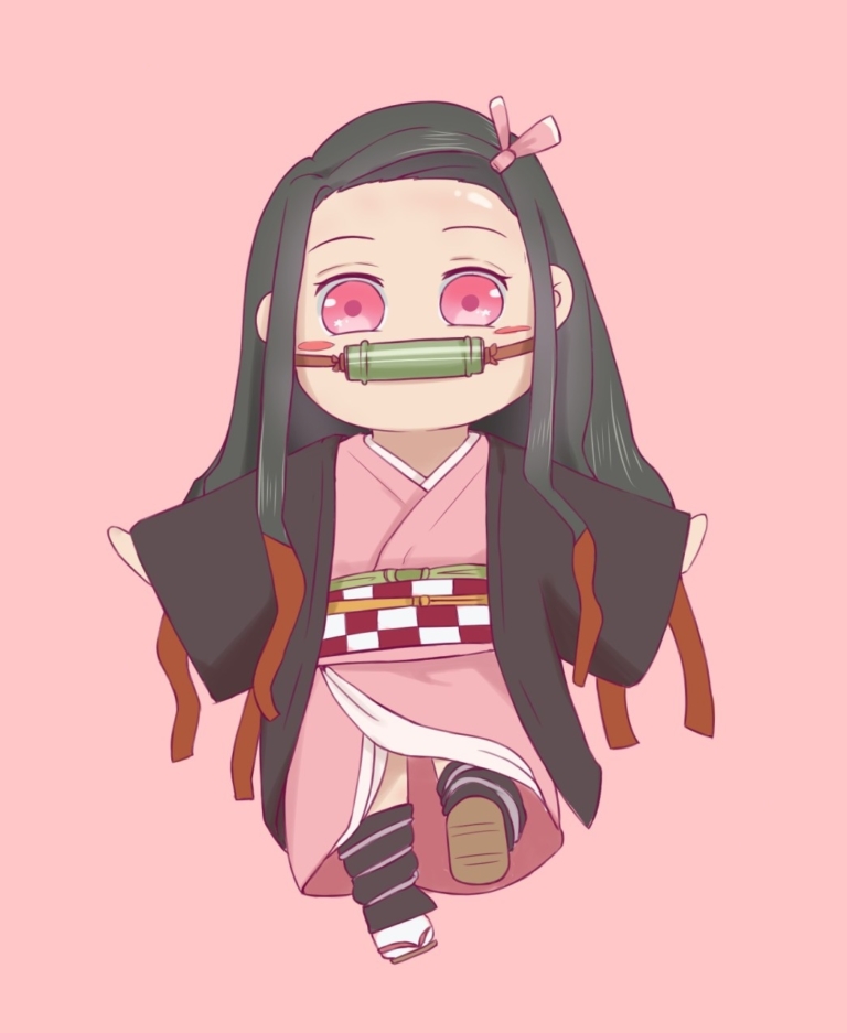 Nezuko Chibi Drawings Beautiful Chibi Nezuko Pictures