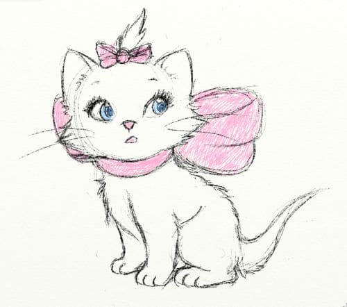 Images de chats pour le dessin. Plus de 100 photos! Télécharger gratuitement