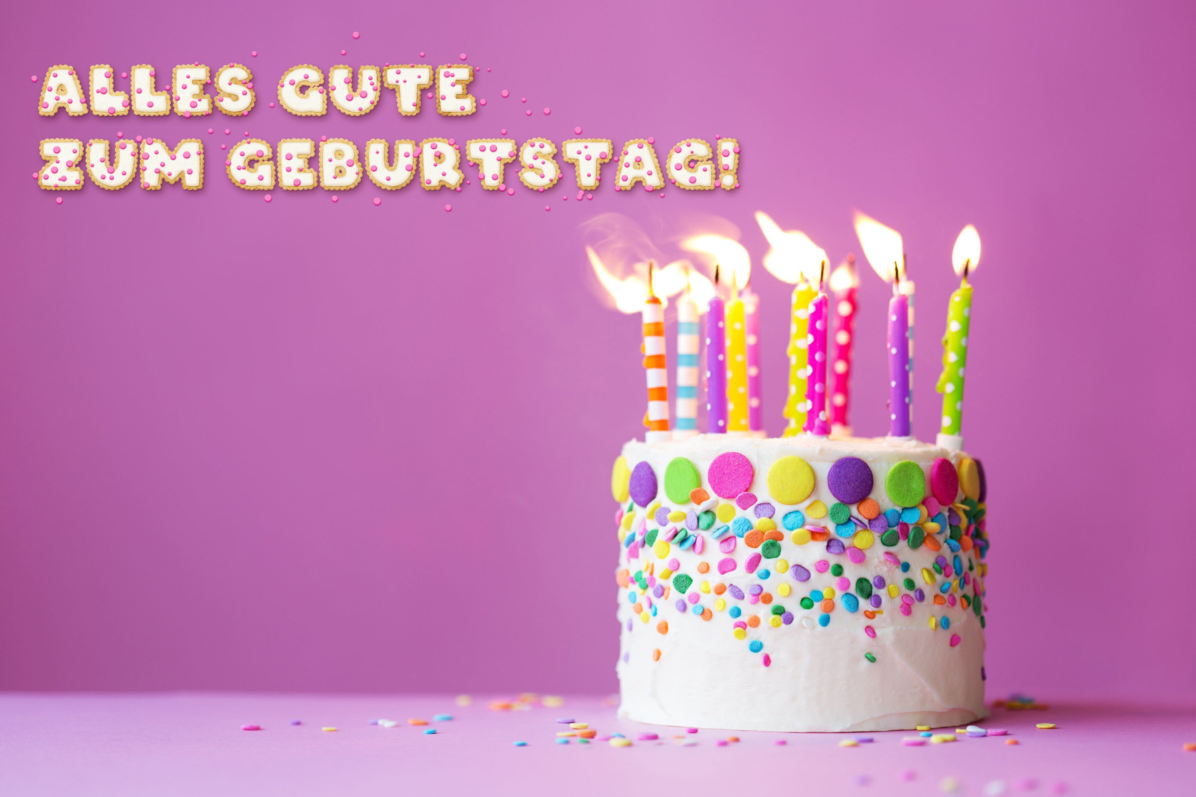 Alles Gute zum Geburtstag Bilder. 50 schöne Grußkarten