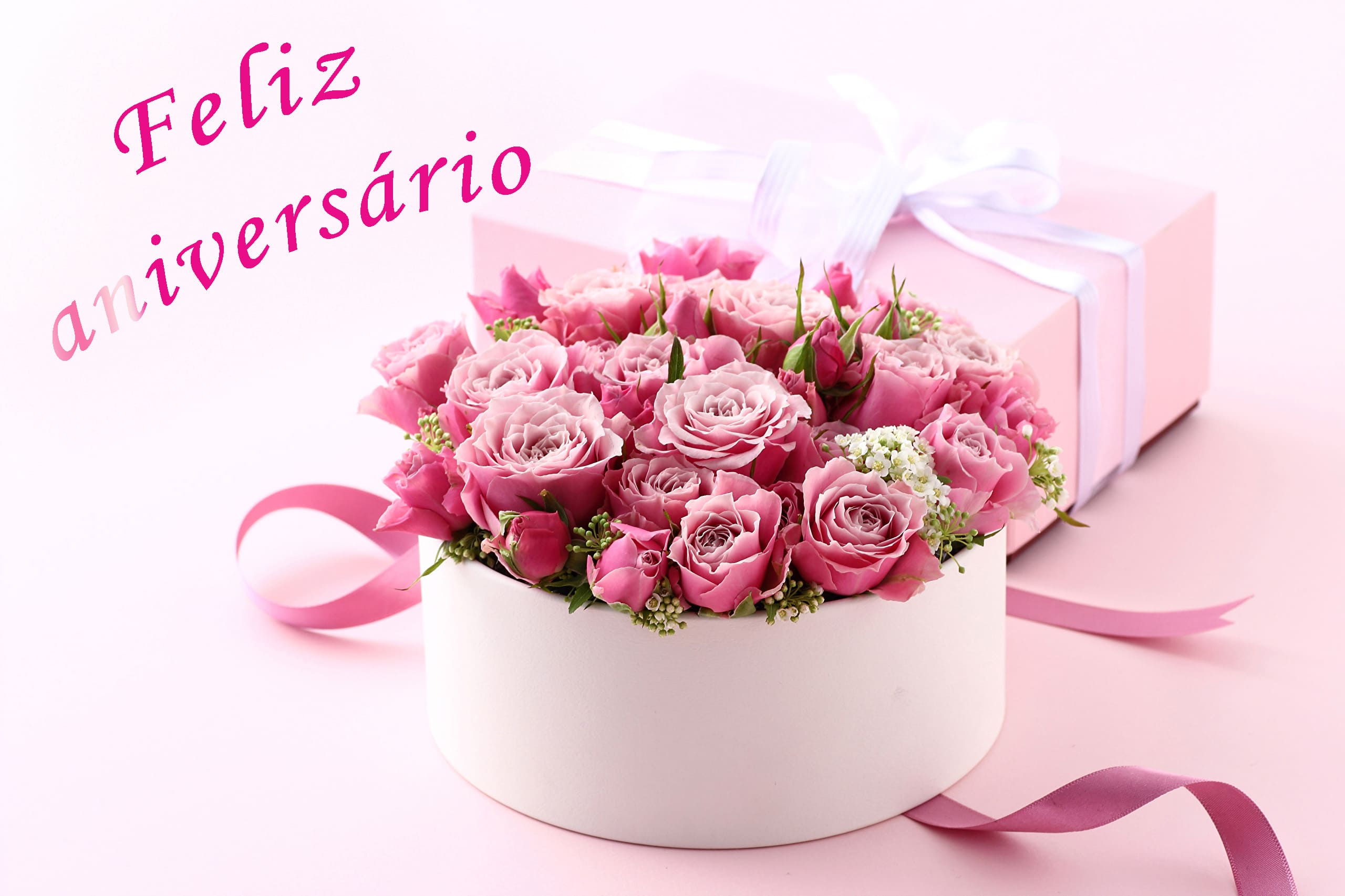 Feliz Anivers Rio Flores Lindas Beg Nias G Rberas L Rios Rosas E Muitas