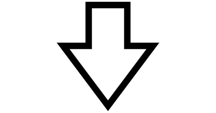 White Arrows in PNG on a Transparent Background. 100 Free Cliparts