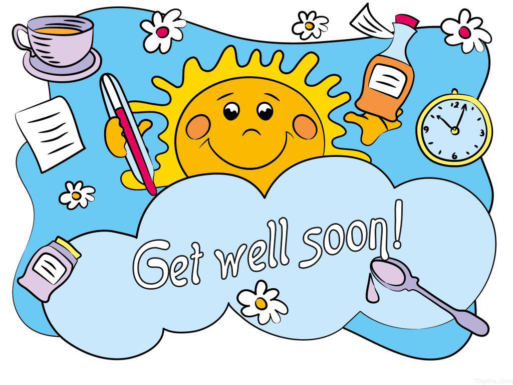 Cartoon Images Of Get Well Soon