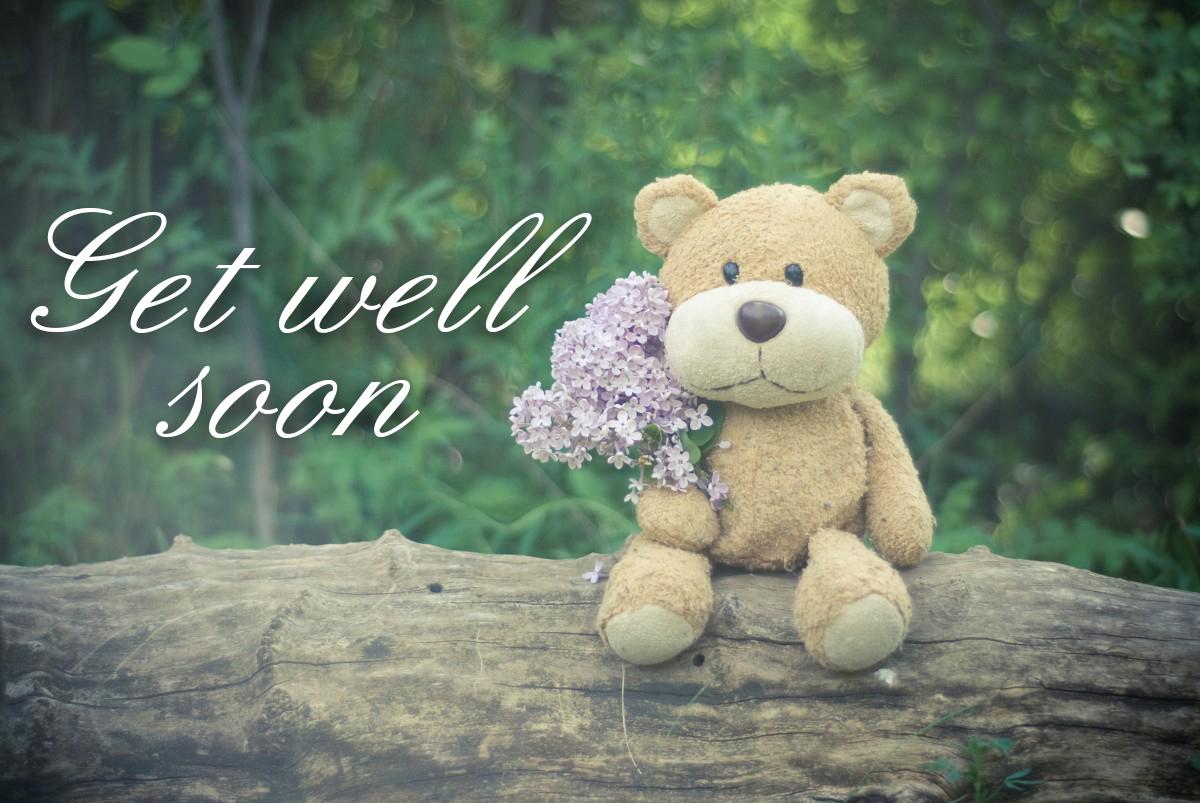 get well soon teddy bear clintons