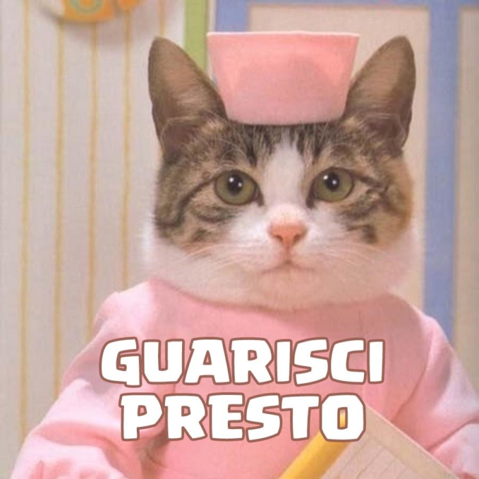 Immagini da dire Guarisci presto! 50 cartollini divertenti