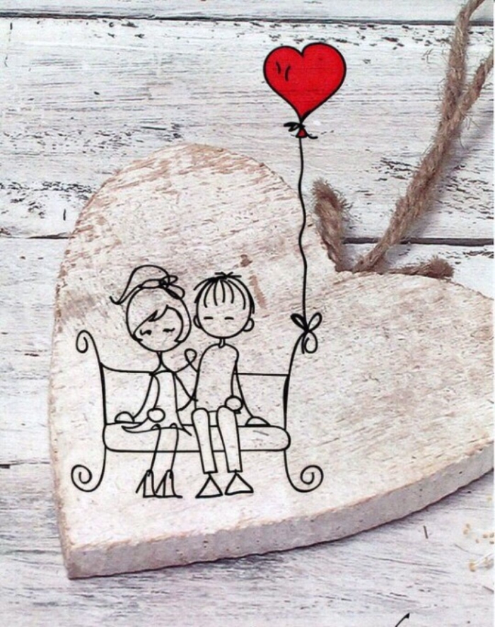 Les meilleurs dessins d'amour. 150 images romantiques