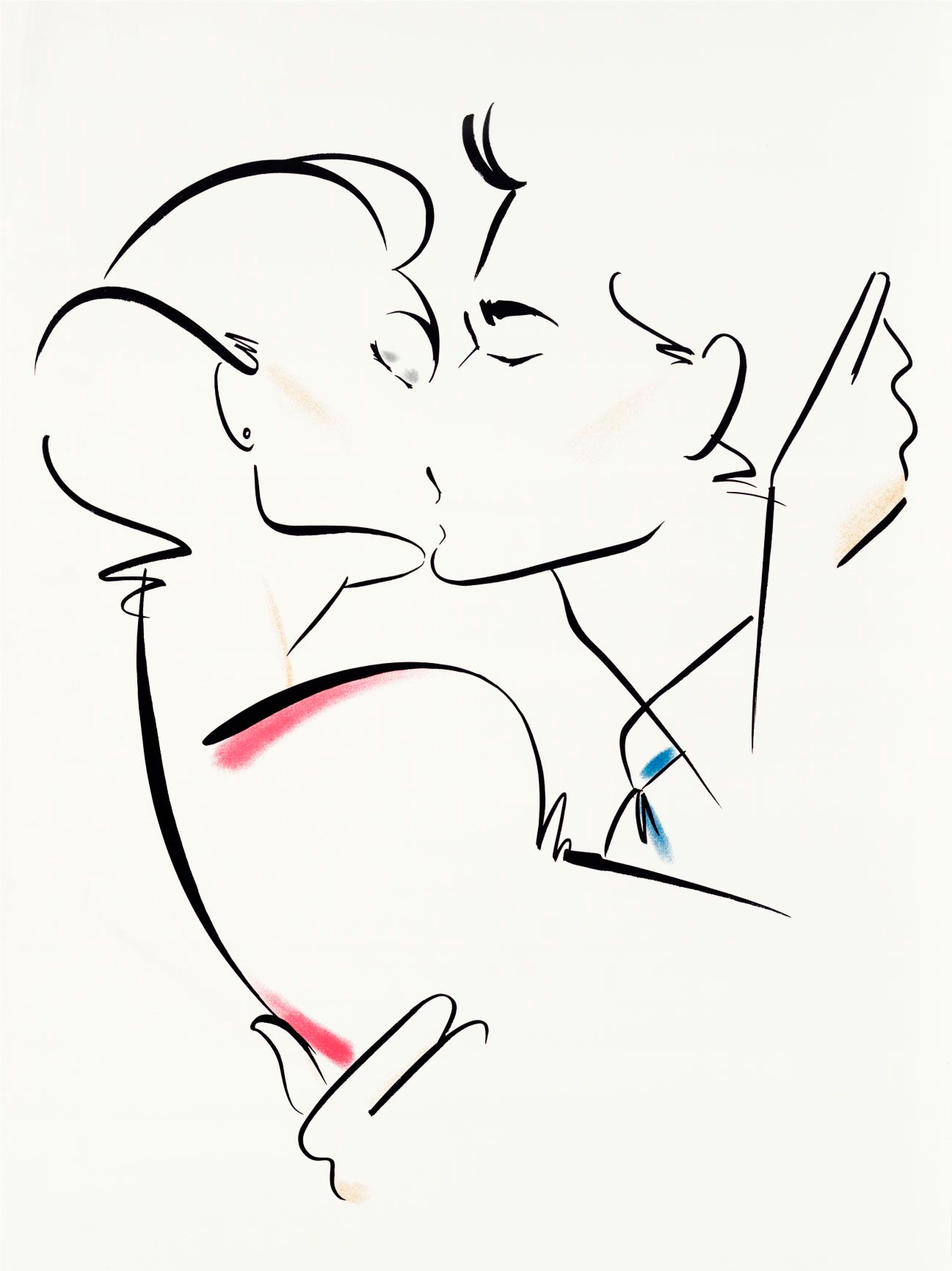 Картинки мужчина и женщина нарисованные карандашом