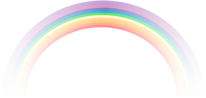 Rainbow Png Pics On A Transparent Background Over 100 Free Cliparts