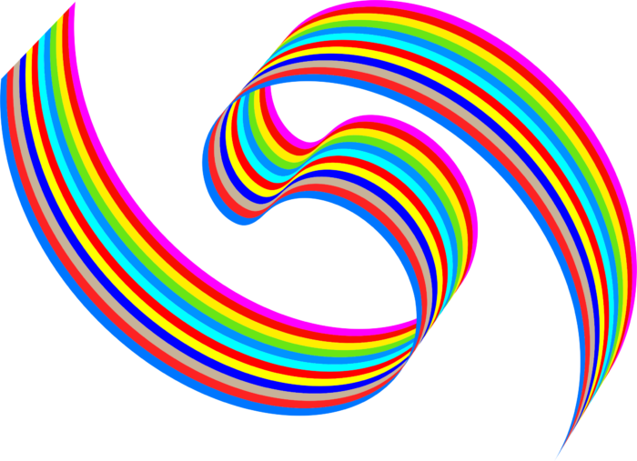 Rainbow PNG Pics on a Transparent Background. Over 100 Free Cliparts