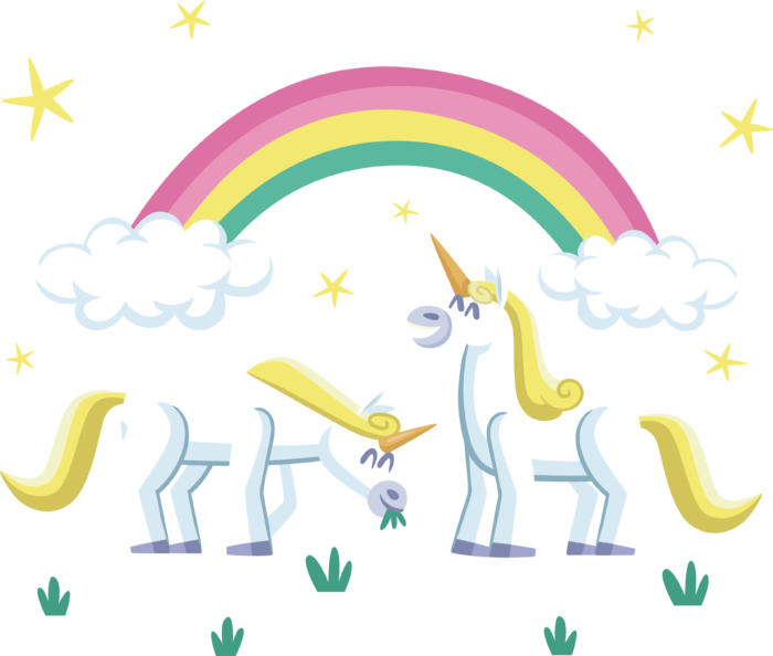 Rainbow PNG Pics on a Transparent Background. Over 100 Free Cliparts