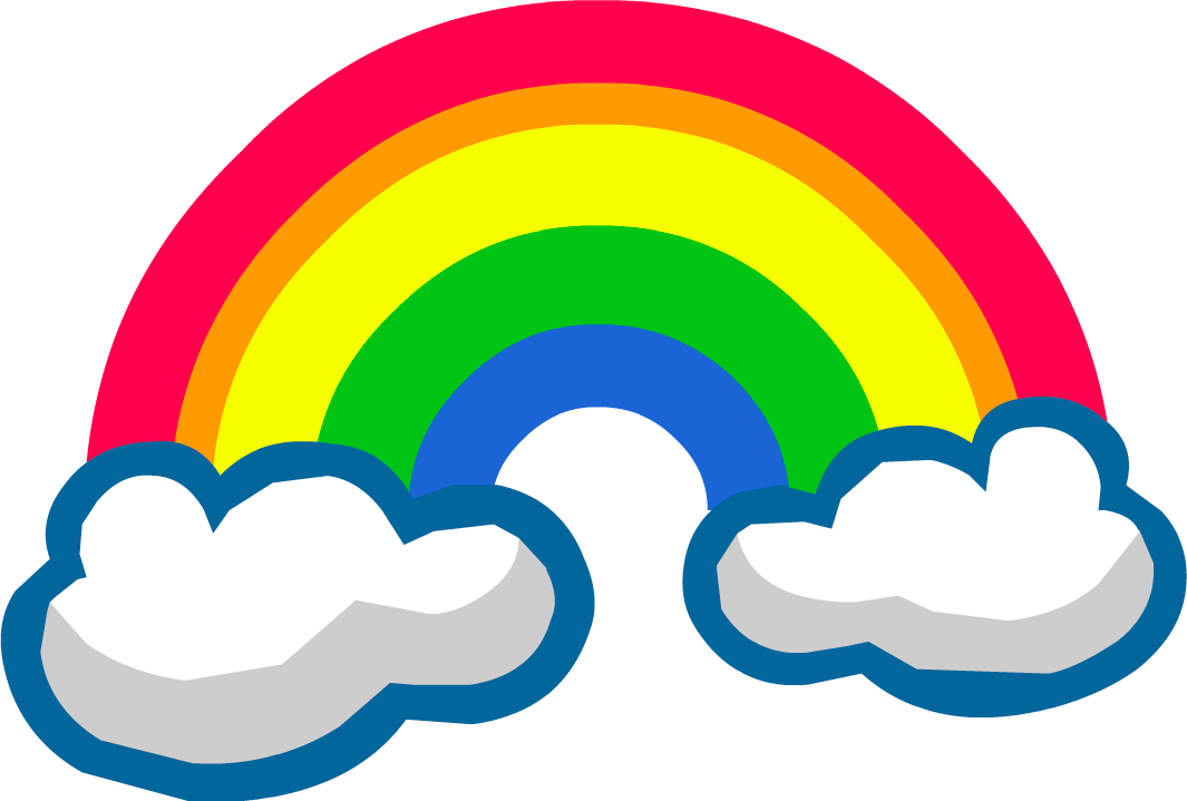 Rainbow clipart - hooklomi