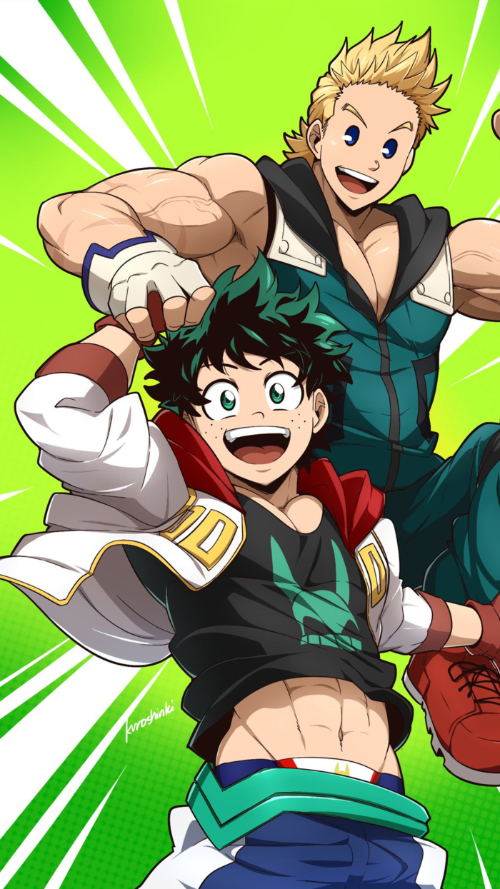 Mobilní tapeta My Hero Academia ve vysoké kvalitě