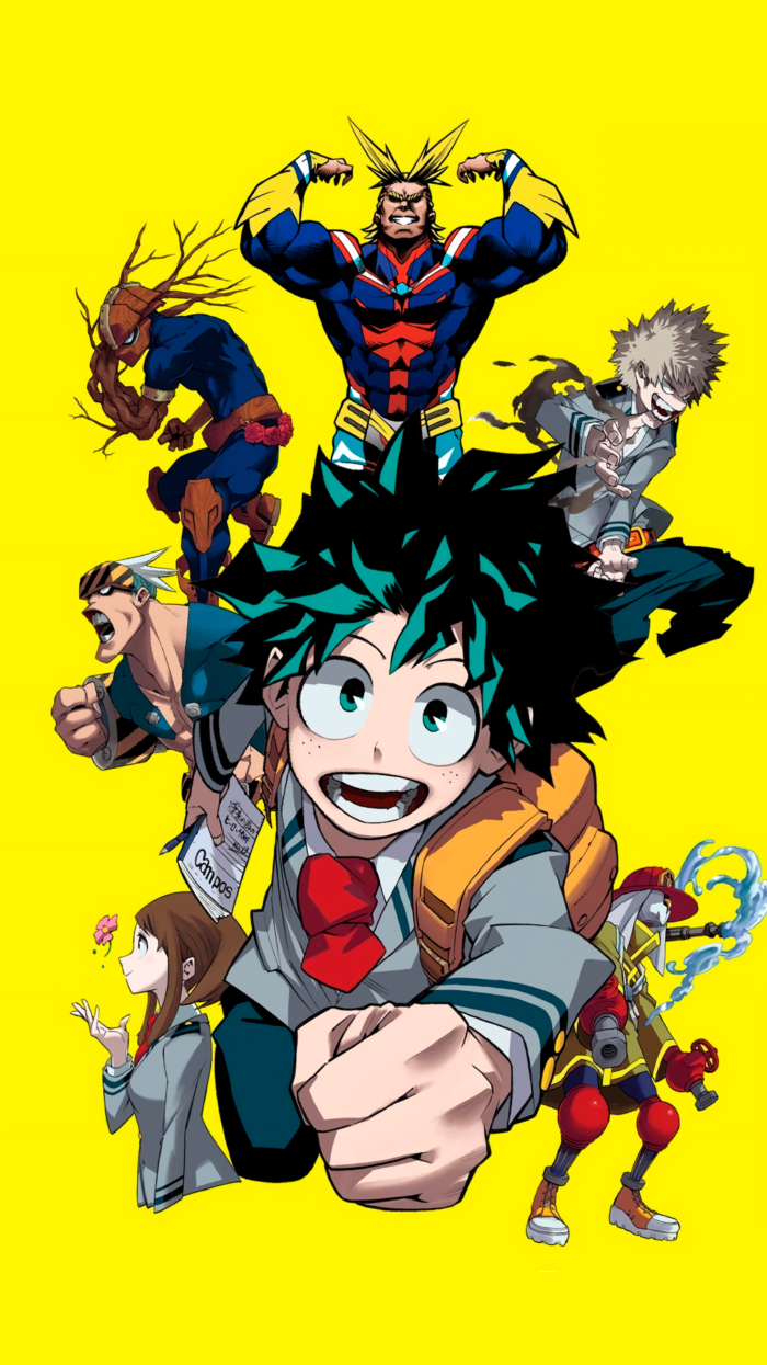 Mobilní tapeta My Hero Academia ve vysoké kvalitě