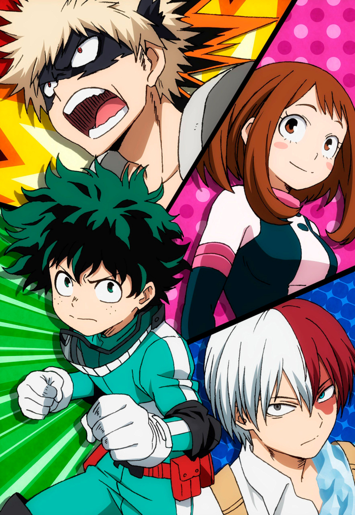 Mobilní tapeta My Hero Academia ve vysoké kvalitě