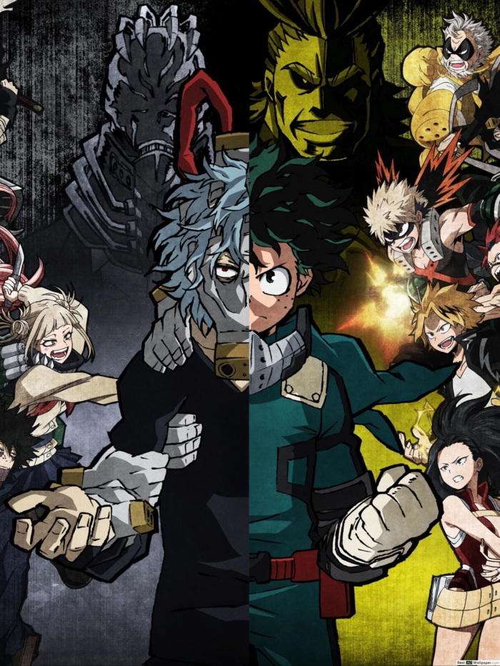 Mobilní tapeta My Hero Academia ve vysoké kvalitě