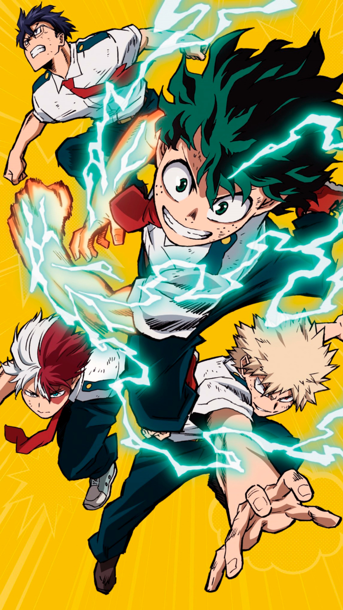 Mobilní tapeta My Hero Academia ve vysoké kvalitě