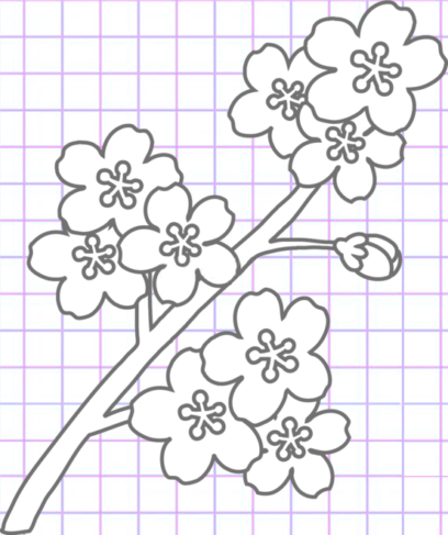 Lindos desenhos de flores - 200 imagens para esboçar