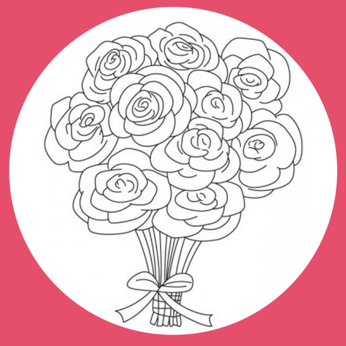 Hermosos dibujos de flores - 200 imágenes para dibujar