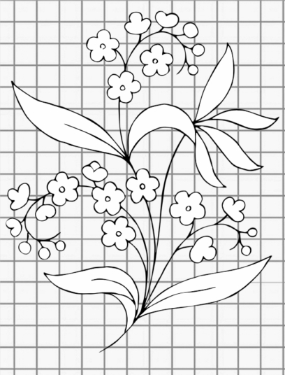 Bellissimi disegni di fiori - 200 immagini da disegnare