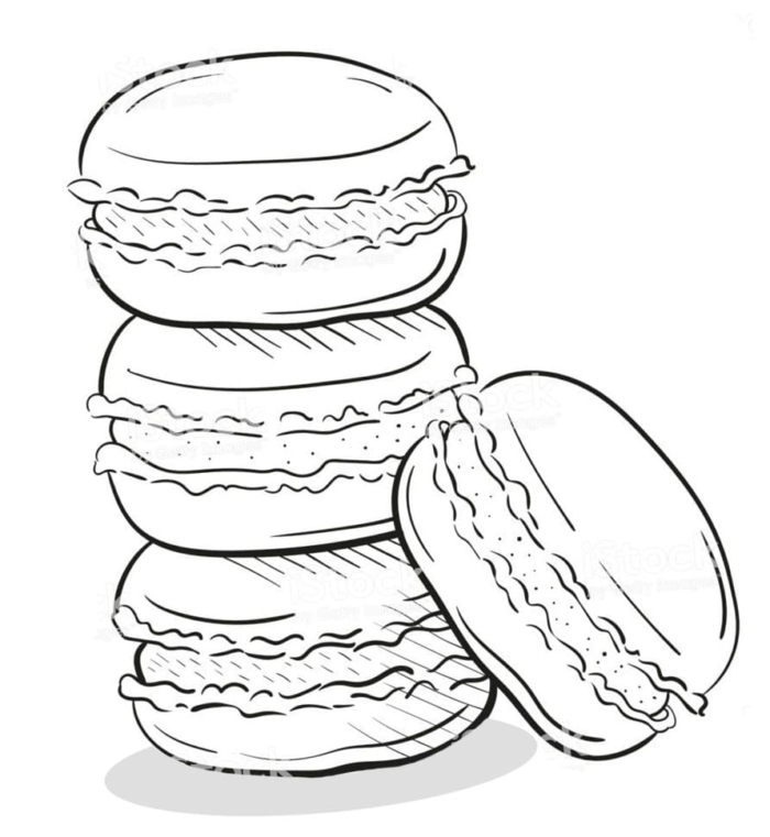 Potravinové kresby pro náčrtky - 100 nápadů na kreslení