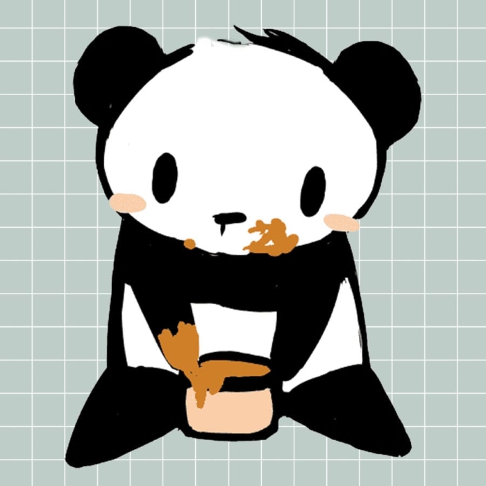 Obrazki pandy do rysowania - 100 rysunków do szkiców