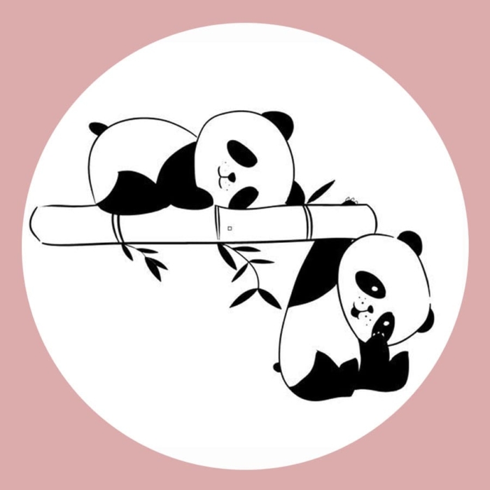 Imagens de pandas para desenho - cem desenhos para esboços