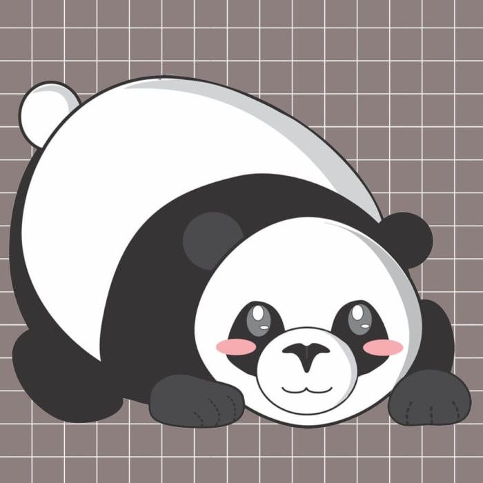 Imágenes de panda para dibujar - 100 dibujos para bocetos