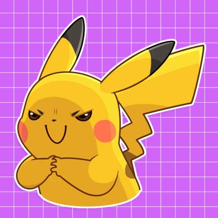 Imagens de Pikachu para esboçar - 100 idéias de desenho
