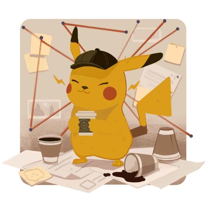Images Pikachu pour le croquis - 100 idées de dessin