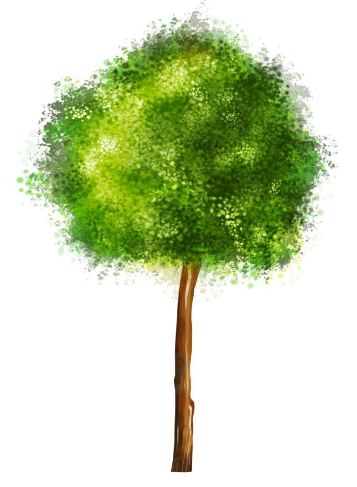 Trees in PNG on Transparent Background - Free Cliparts