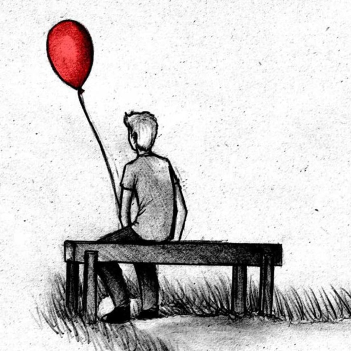 Smutne zdjęcia do szkicowania - ponad 100 rysunków bólu serca