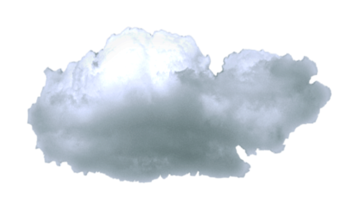 Nuages ​​en PNG sur fond transparent - 100 images gratuites