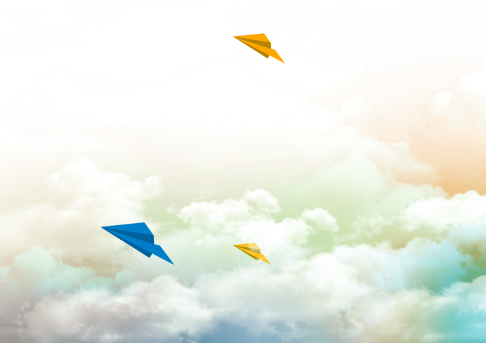 Nuvens em PNG em um fundo transparente