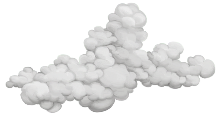 Nubes en PNG sobre fondo transparente - 100 imágenes gratis