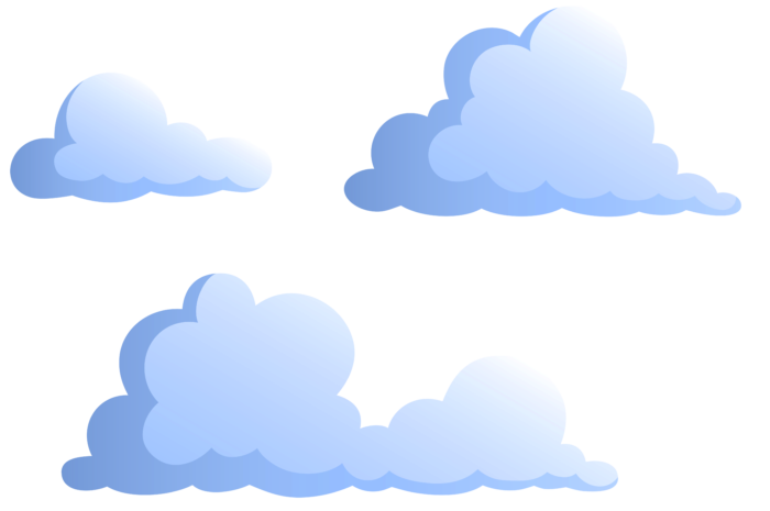 Nubes en PNG sobre fondo transparente - 100 imágenes gratis