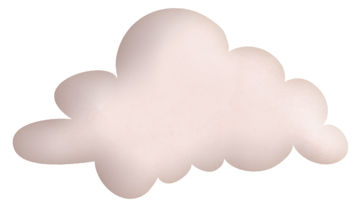 Nuvens em PNG em um fundo transparente