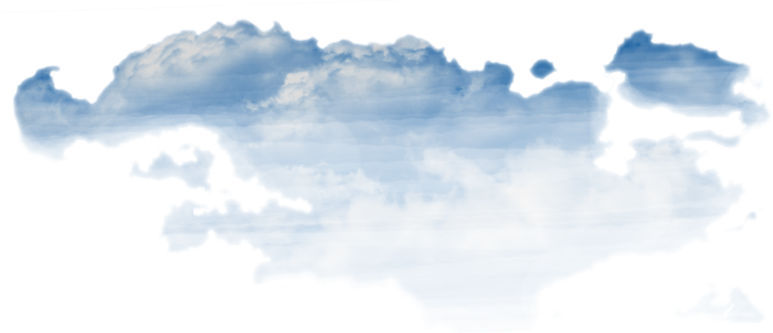 Nuages ​​en PNG sur fond transparent - 100 images gratuites