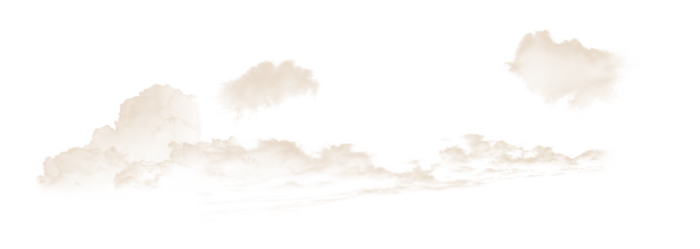 Chmury w PNG na przezroczystym tle - 100 obrazów za darmo