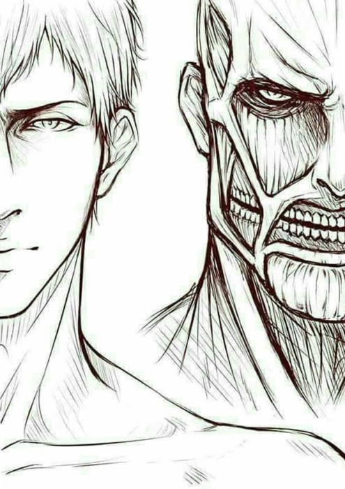 Attack on Titan Sketching Pictures