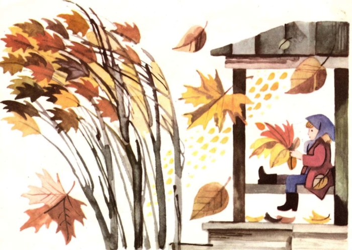 Pictures and Drawings of Autumn For Sketching - 150 Ideas For Drawing