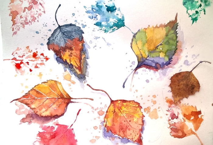 Imagens e desenhos de outono para esboçar