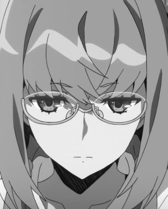 Szare zdjęcia profilowe anime