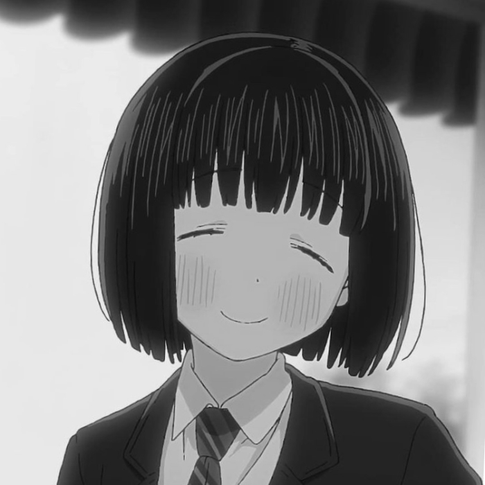 Graue Anime-Profilbilder
