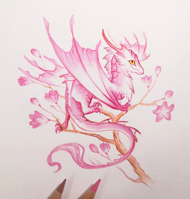  Imágenes y dibujos de dragones para dibujar