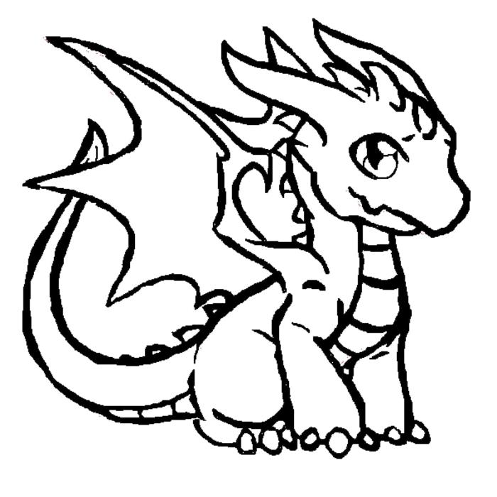 Pictures And Drawings of Dragons For Sketching