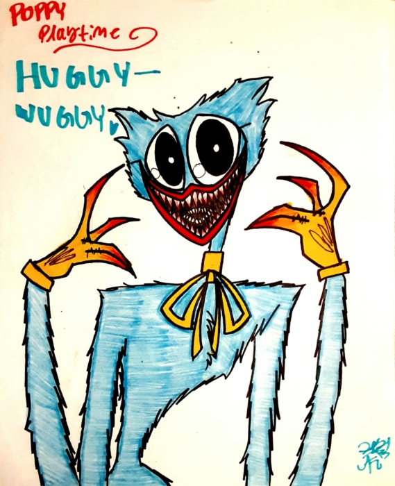 Immagini di Huggy Wuggy - la top 200 fan art di questo personaggio