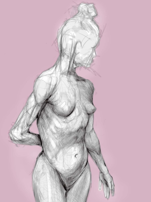 Drawings of Human Body For Sketching