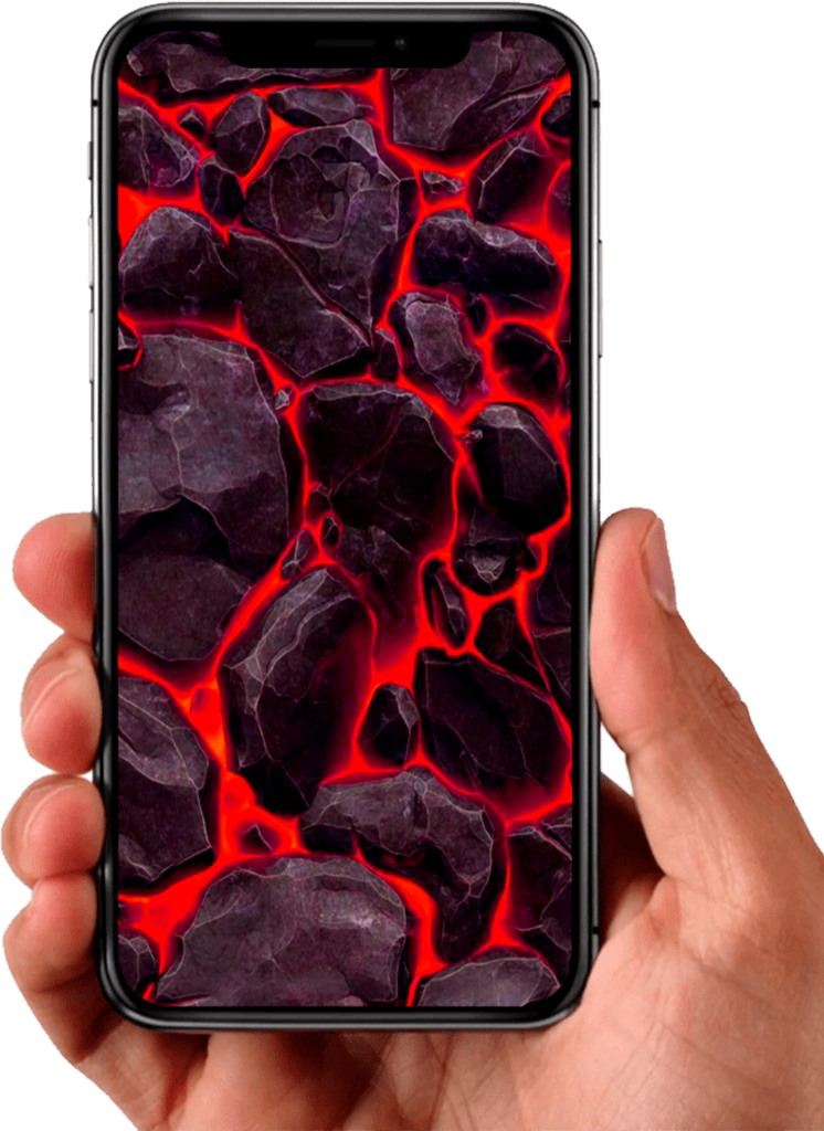 Červená tapeta na mobil