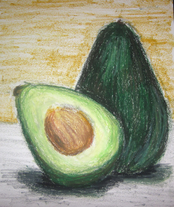 Авокадо рисунки и картинки для срисовки