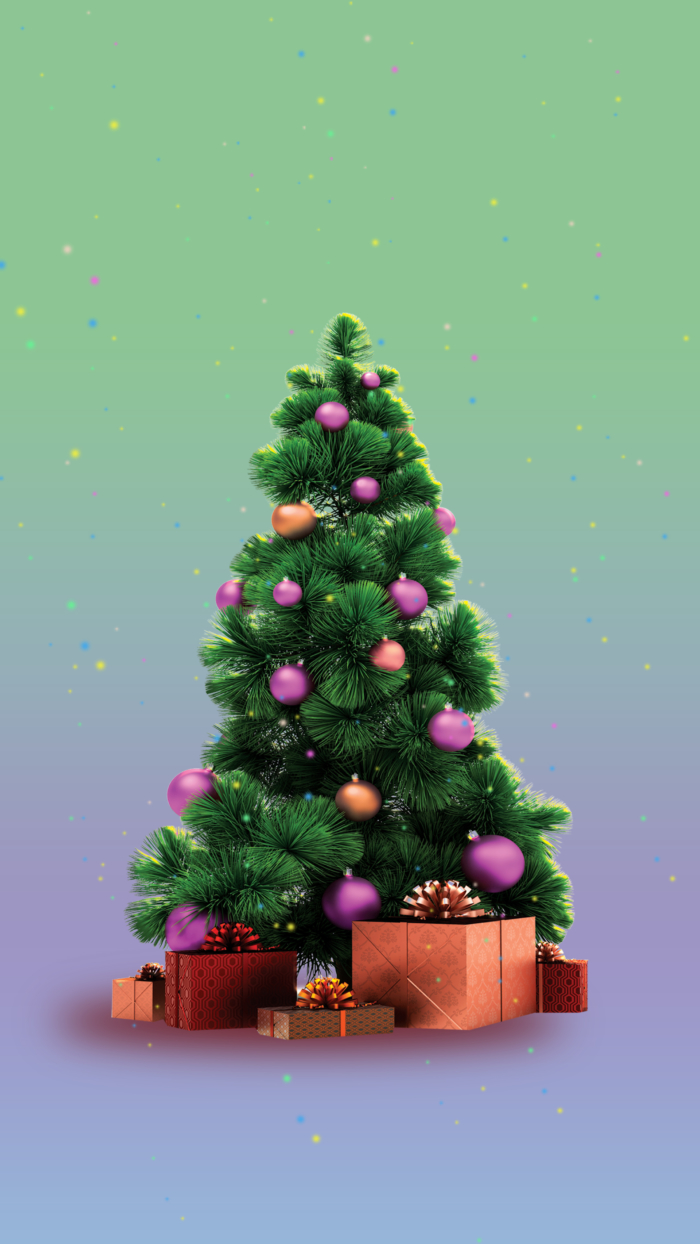 Christmas Tree Phone Wallpapers