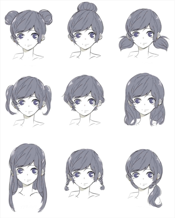 Hairstyles Drawings For Sketching